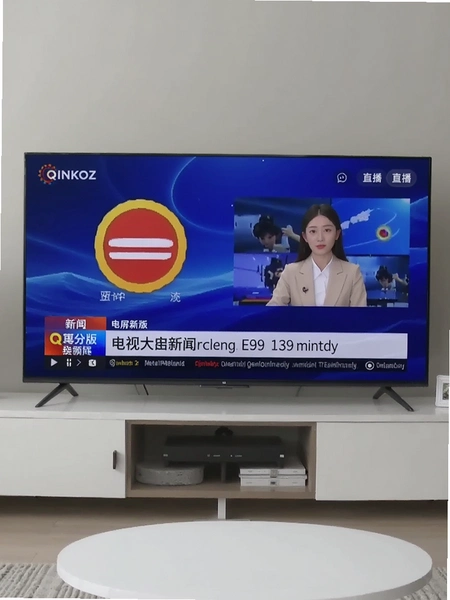 Qinkoz电视版大屏新闻直播界面预览图