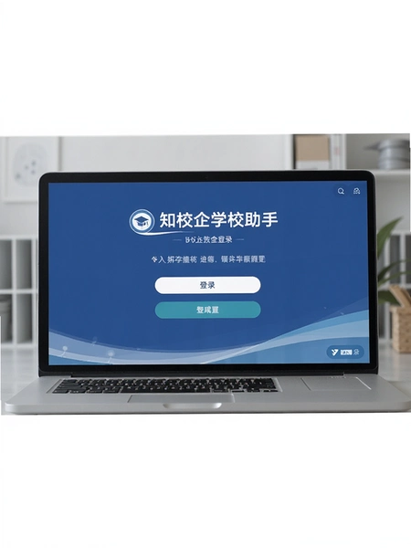 知校企学校助手登录界面