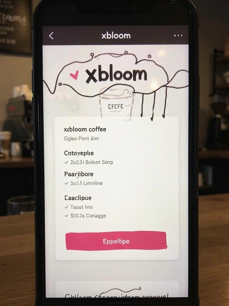 xbloom coffee 配方编辑界面