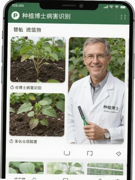 种植博士病害识别界面截图