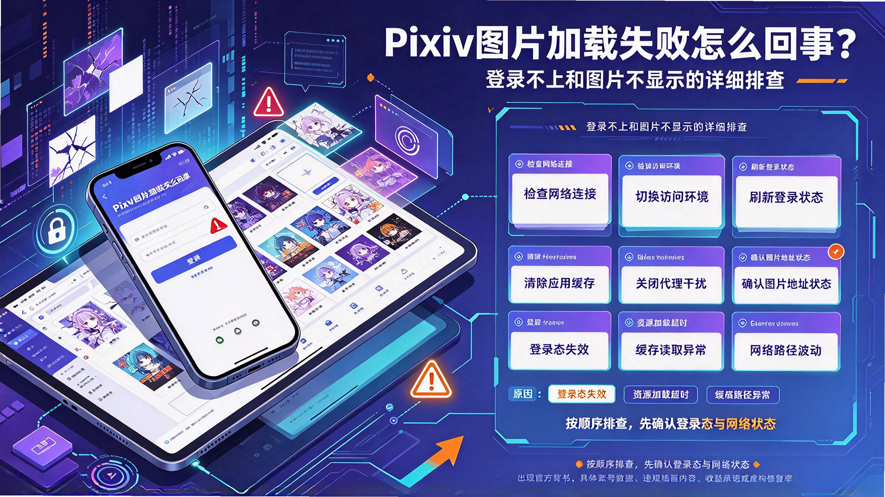 PixivͼƬ����ʧ����ô���£���¼���Ϻ�ͼƬ����ʾ����