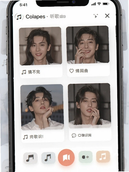 猜不完的歌听歌识曲界面