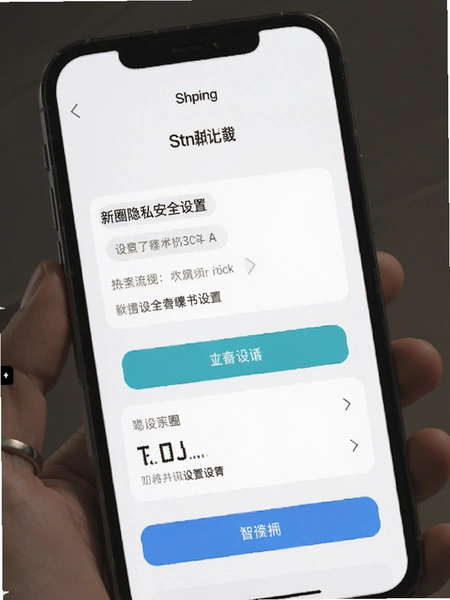 新圈隐私安全设置页面