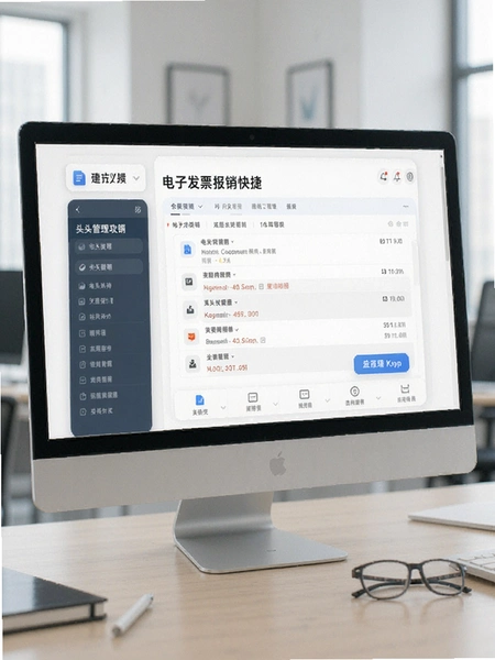 电子发票报销快捷 抬头管理功能界面预览图