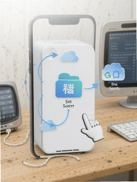 �ƶ����̴洢�����ļ�λ��ʾ��ͼ