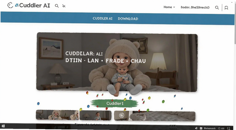 Cuddler AI������������ҳ���ͼ