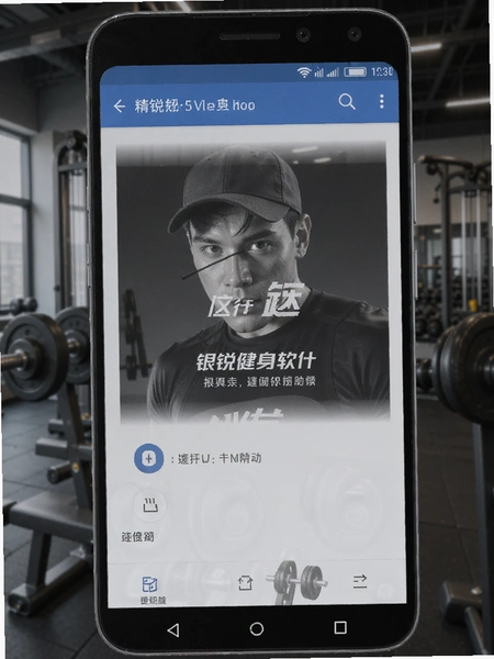 银锐健身软件在安卓手机上的运行界面预览图