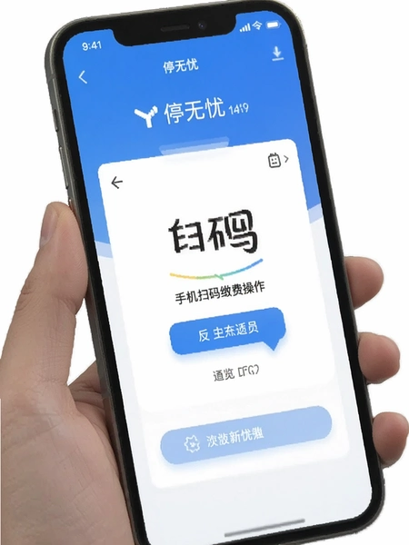 停无忧手机扫码缴费操作界面预览图