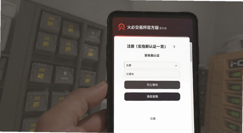 火必交易所官方版注册实名认证界面