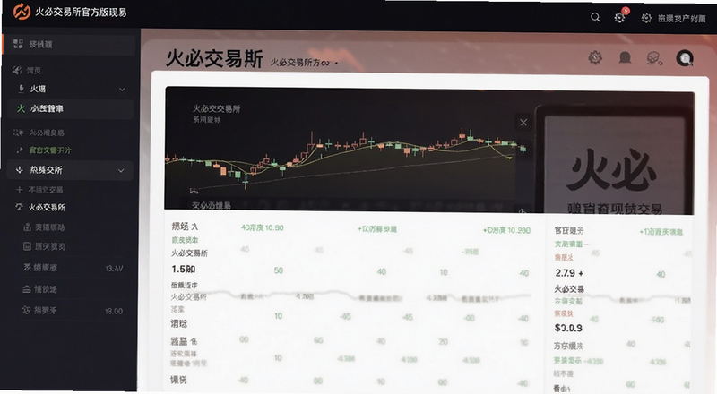火必交易所官方版现货交易界面