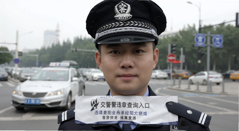 交警公众号违章查询入口预览图