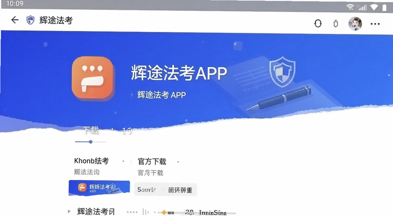 辉途法考APP官方下载页面截图