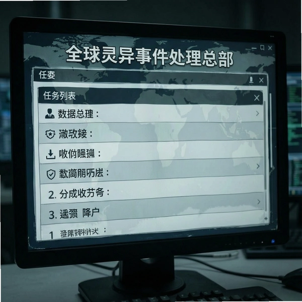 全球灵异事件处理总部 任务列表界面