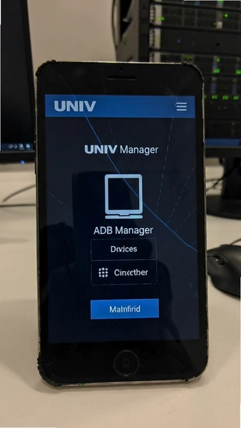 UNIV ADB Manager 设备连接界面