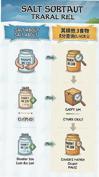 Salt About������ʳ��ɷֲ�ѯ���߶Ա�ʾ��ͼ