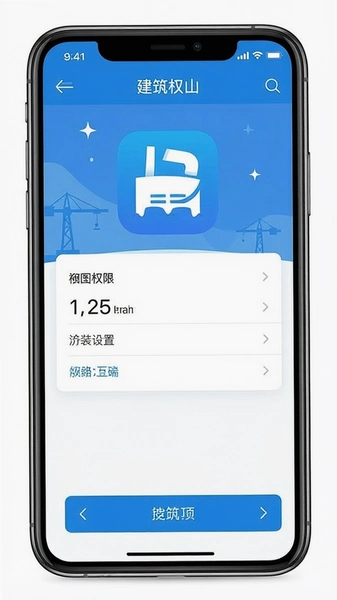 建筑港app安装权限设置界面示意图