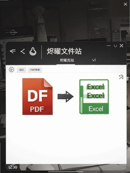 �����ļ�վ PDFתExcel ����