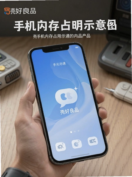 壳好良品 手机内存占用示意图