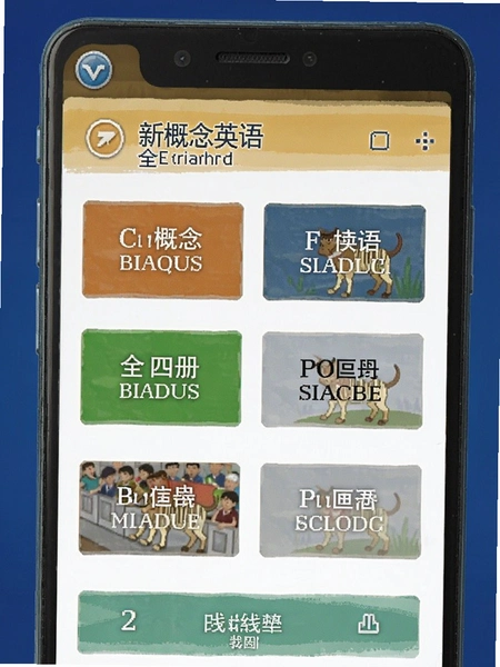新概念英语全四册离线下载管理页面