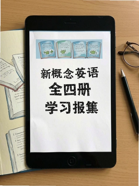 新概念英语全四册学习报告页面预览图
