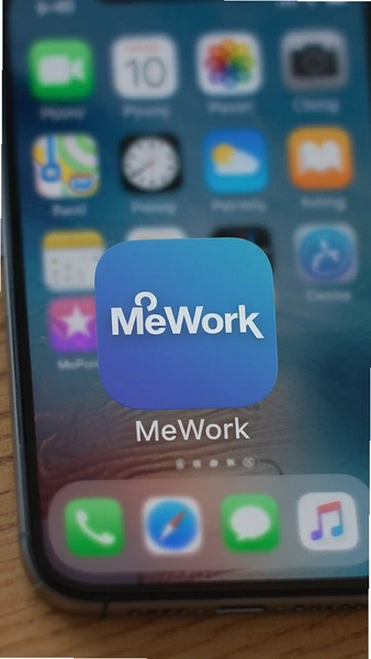 MeWork应用图标出现在手机桌面