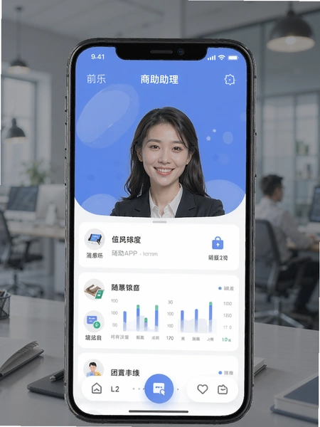 随助APP商务助理界面截图