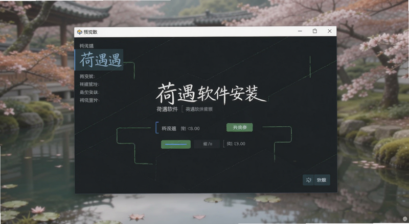 荷遇软件安装界面预览图