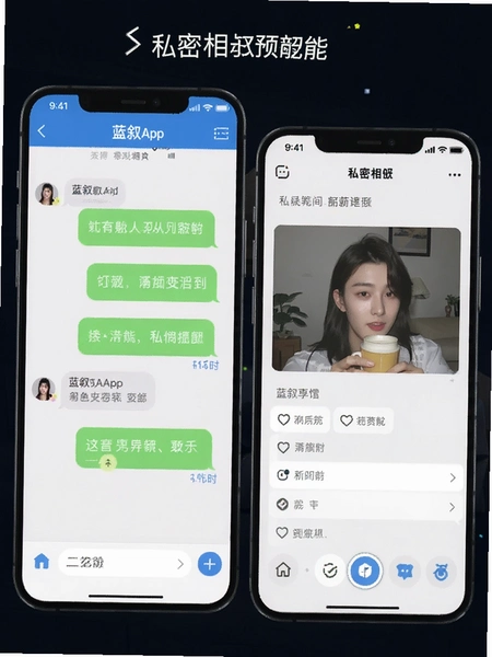 ����App���������˽����Ṧ��Ԥ��ͼ