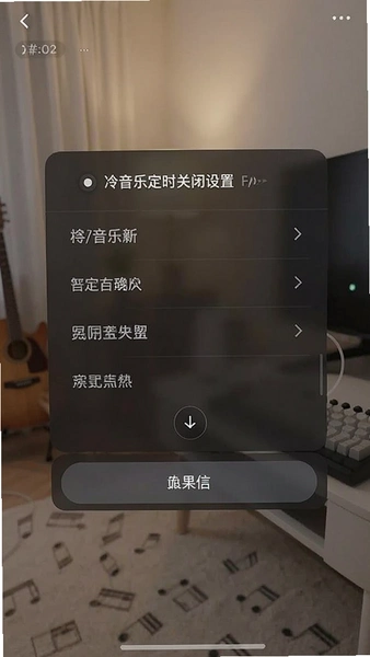 泠音乐定时关闭设置菜单