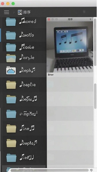 泠音乐歌曲排序与文件夹视图