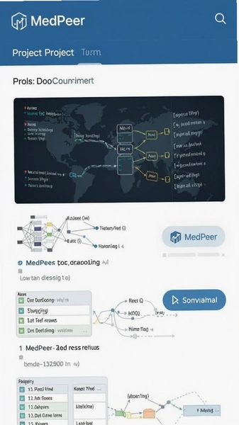 MedPeer��Ŀ����ҳ��ͼ