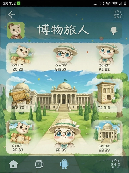 博物旅人安卓版博物馆导览界面预览图