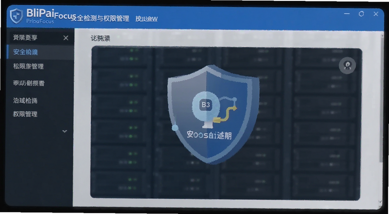 BliPaiFocus安全检测与权限管理界面预览图