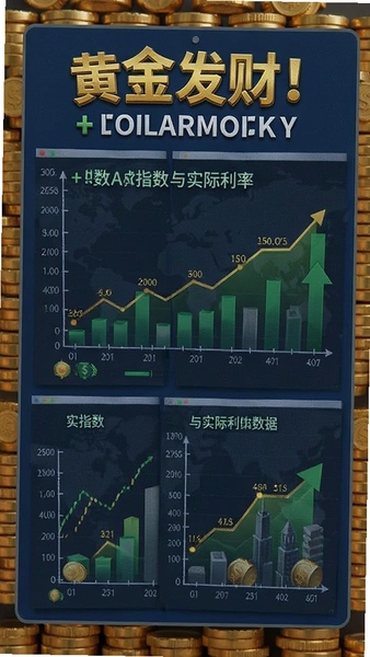 黄金发财+美元指数与实际利率数据页