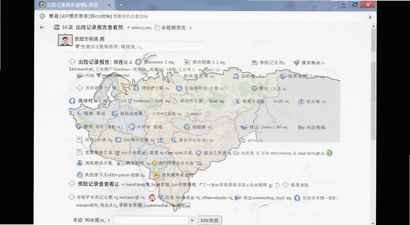 出险记录报告查看预览图