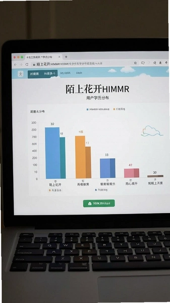陌上花开HIMMR用户学历分布页面