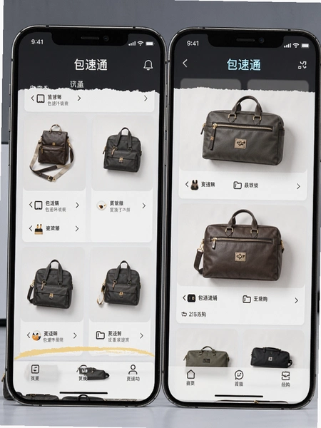 包速通 包包选购界面