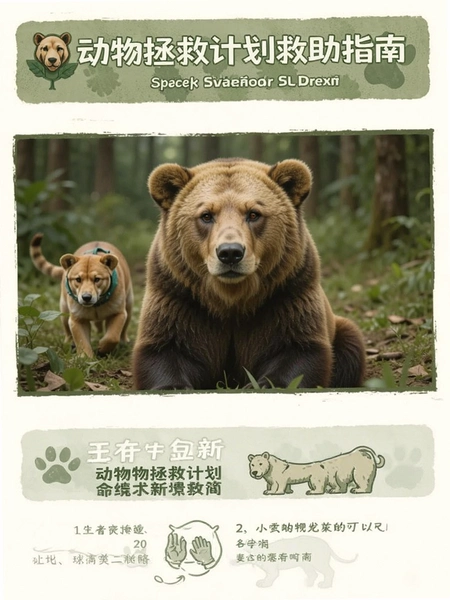 动物拯救计划救助指南栏目页面