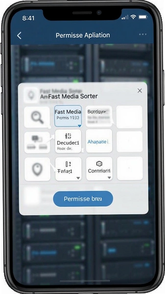 Fast Media Sorter 权限申请界面