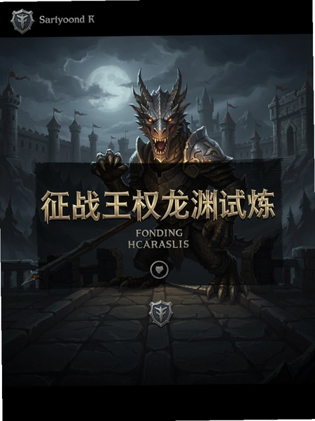 征战王权龙渊试炼通关界面
