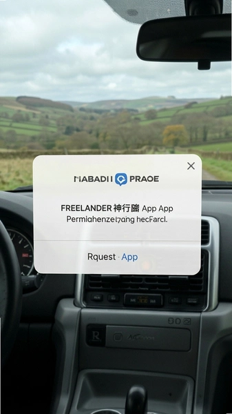 FREELANDER������AppȨ�����󵯴�
