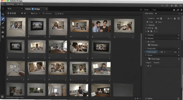 Adobe Bridge �ز�ɸѡ������
