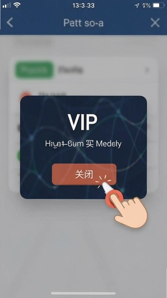 VIP���򵯴��رհ�ťλ��ʾ��