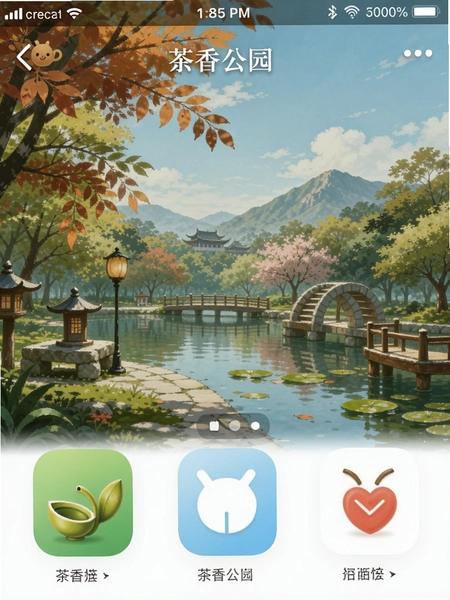 茶香公园app界面截图