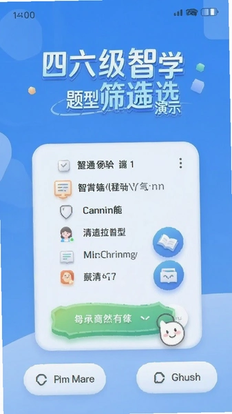四六级智学题型筛选功能演示