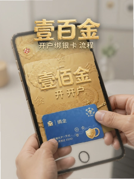 壹佰金 开户 绑定银行卡 流程