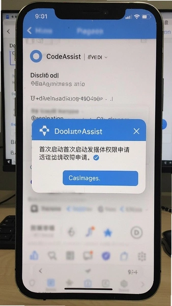 CodeAssist�״�����Ȩ�����뵯��