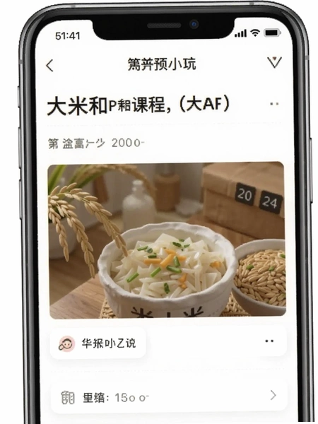 大米和小米 APP干预课程界面截图