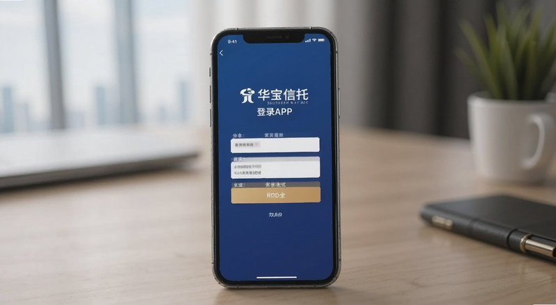 华宝信托APP登录安全界面预览图