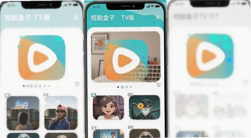 短剧盒子Tv版下载安装包界面预览图